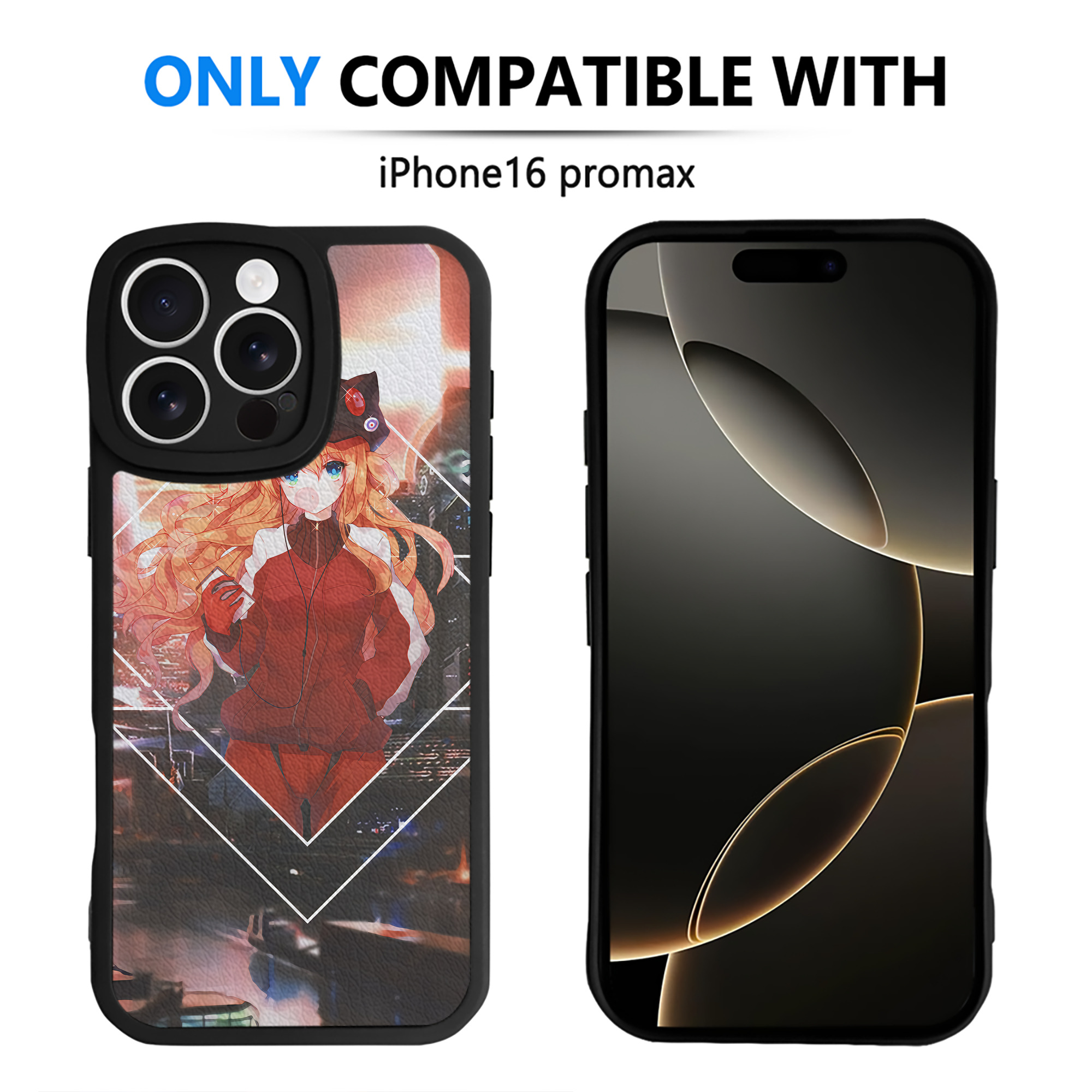 （画像用） EVA 新世紀エヴァンゲリオン 【iPhone 16シリーズ対応】シリコンスマホケース（レザー調） 材質：シリコン